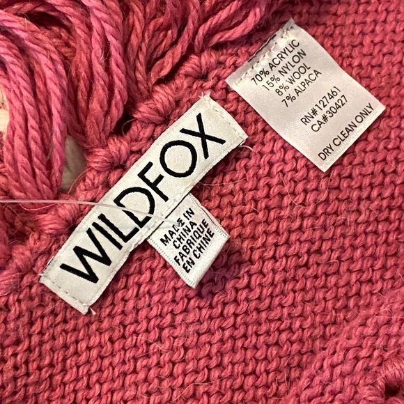 New WILDFOX COUTURE Flirtatious ‘Hold Me Tight’ Chainlink Scarf in Doll Pink - Picture 8 of 10